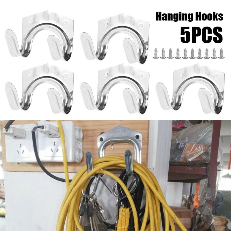 

5/10/15/20 Pcs/Set Tools Hanger Hooks Tool Storage Hooks Brackets Hanging Bracket Wear-resistant Garage Storage Brackets
