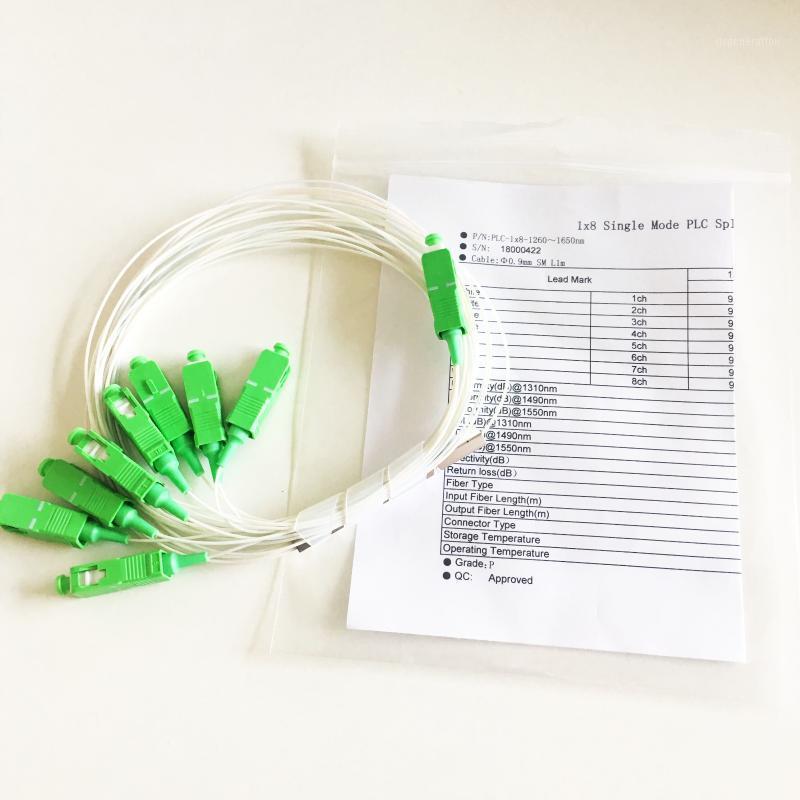 

Factory FTTH 1x2 1x4 1x8 1x16 1x32 Fiber Optic PLC Splitter SC UPC/APC Connector 30pcs1