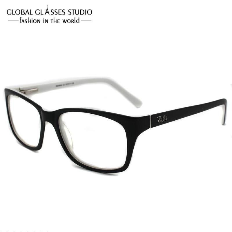

New Fashion Italy Design Glasses For Men Women Black acetate Eyeglasses Eyewear RM0659-C2
