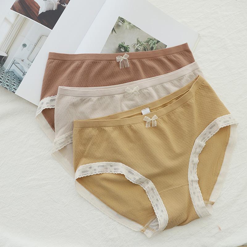 

Milk color Japanese Seamless briefs women Autumn Winter High elasticity lingerie sexy women Panties N19641, Brown