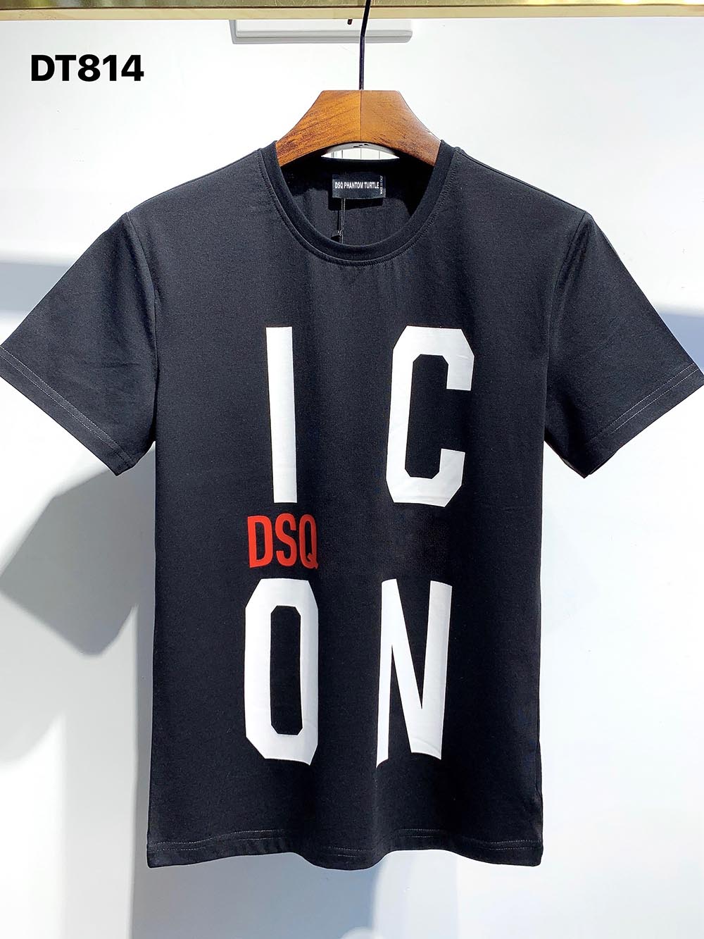 

DSQ PHANTOM TURTLE 2021SS New Mens Designer T shirt Paris fashion Tshirts Summer DSQ Pattern T-shirt Male Top Quality 100% Cotton Top 1136, White