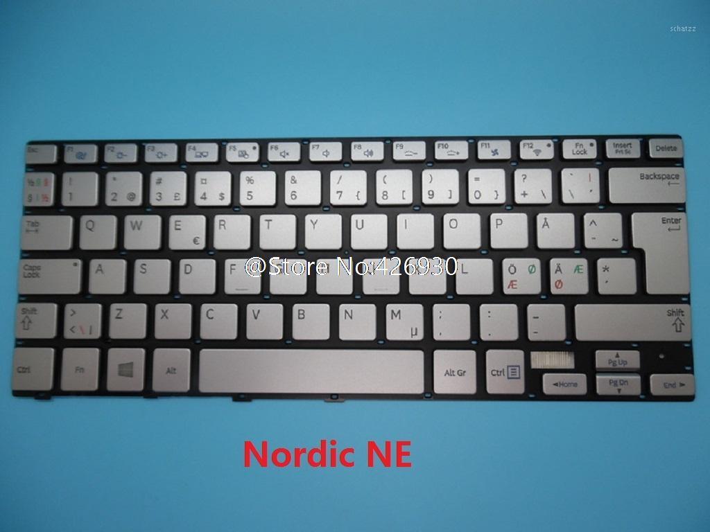 

Laptop Keyboard For NP730U3E NP740U3E 730U3E 740U3E English US Nordic NE Chinese CN Arabia AR France FR Backlit New1