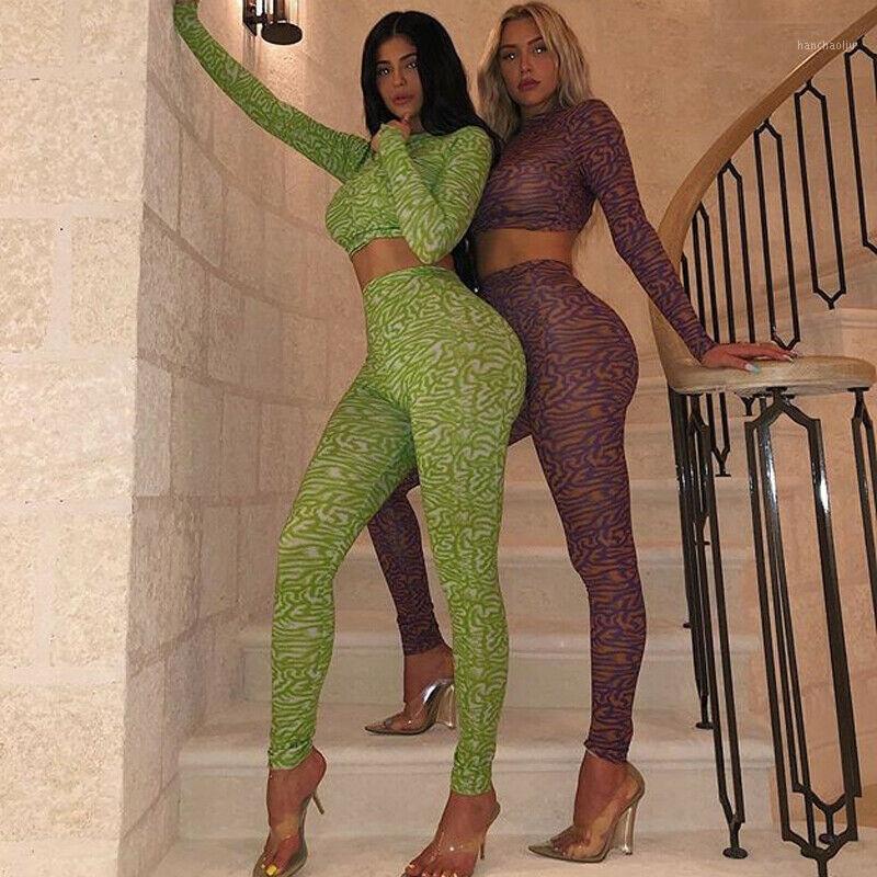 

Fashion Women 2 Piece Sport Suit Fitness Long Sleeve Tops Pants Yoga Set Running Gym Tracksuit1, As pic