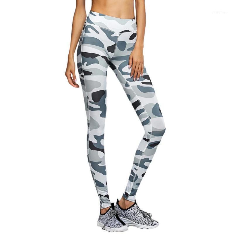 

Women High Elastic Camouflage Yoga Leggings Tights Pants Fitness Slimming Sportwear Running Sport Pants Trousers Leggings1, Multi