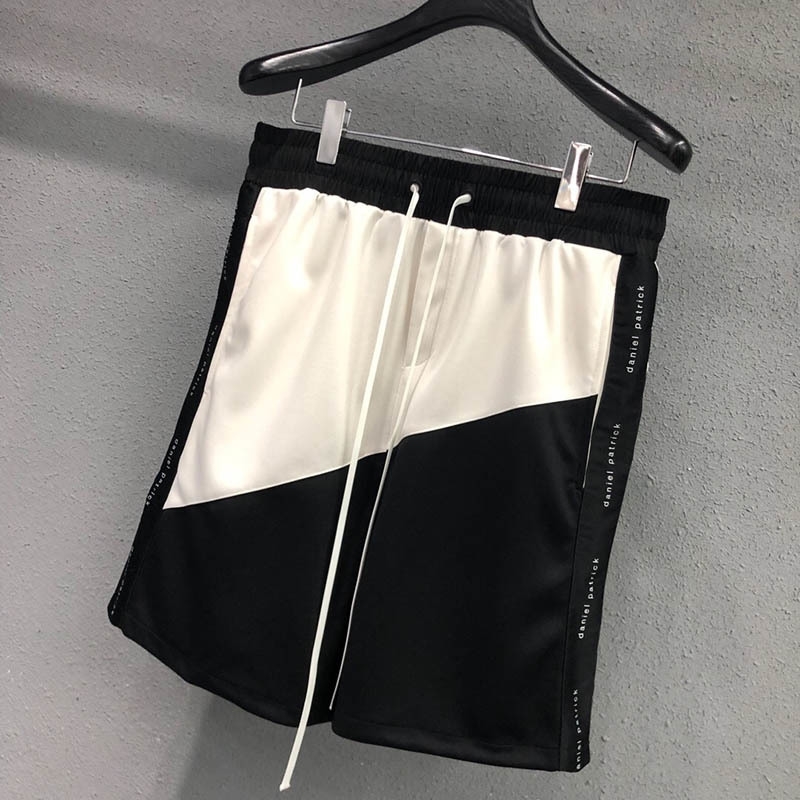 

Daniel Patrick Shorts Men Women High Quality Beach Casual Drawstring stretch Shorts T200404