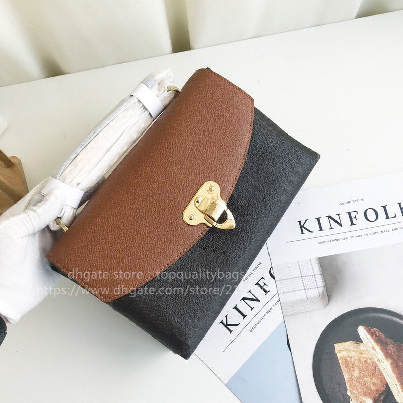 

hot sold fashion Genuine leather M43715 Top quality handbag women luxurys designers shoulder bag Classic letter crossbody bag Free Shipin2