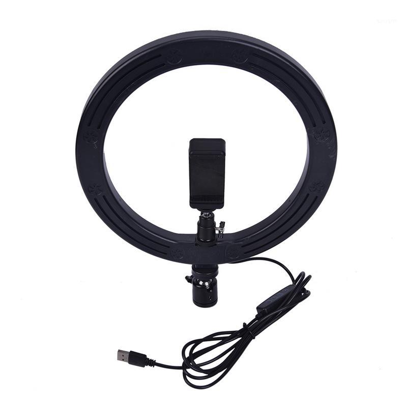 

Photography LED Selfie Ring Light 16/26cm three-speed Stepless Lighting Dimmable With Cradle Head For Makeup Video Live Studio1