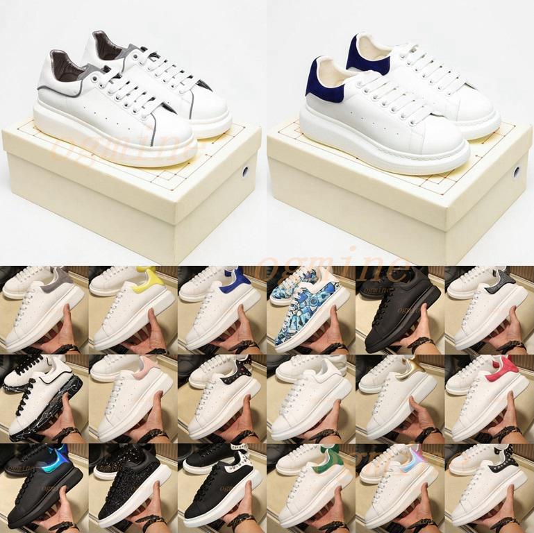 

mens platform shoe womens Classic Heightened oversized sneaker Suede Shining Diamond Top Leather Sneakers Trendy Flat Designer Casual Shoes, I need dust bags