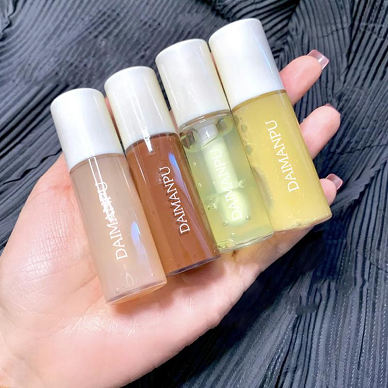 

Crystal Jelly Lip Gloss Moisturizing Fruit Clear Lip Oil Liquid Lipstick Long-lasting Waterproof Glaze Cosmetic, 01