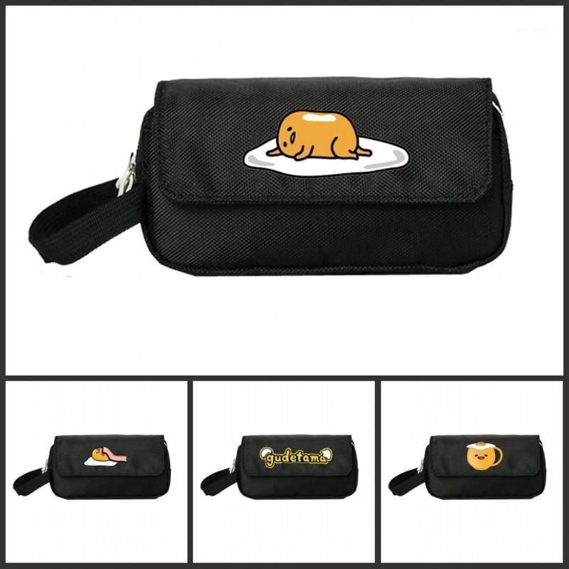 

Gudetama Pencill Case Women Cosmetic Cases Makeup Bag Child Girls Double Zipper pecill Bag Handbag Purse new1, 07