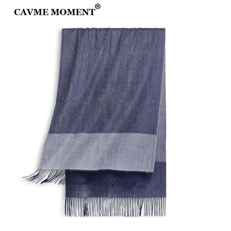 

Scarves CAVME Cashmere Scarf For Couples Winter Long Navy Pink CUSTOM LETTERS 700*200cm 295g