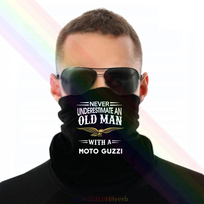 

Never Underestimate An Old Man Wtth A Moto Guzzi Headband Scarf Bandana Neck Warmer Unisex