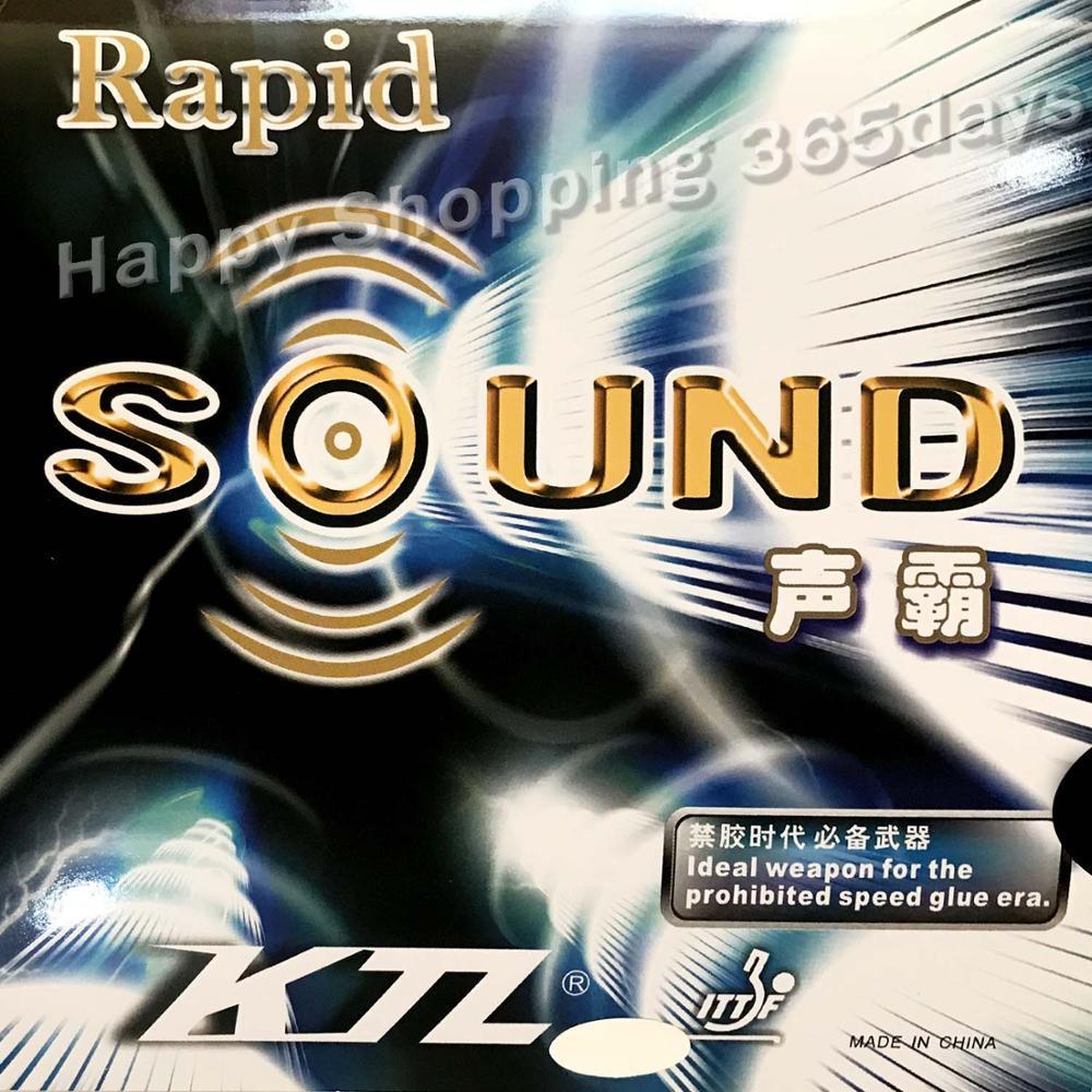

KTL Rapid-SOUND pips-in table tennis / pingpong rubber with sponge Z1118