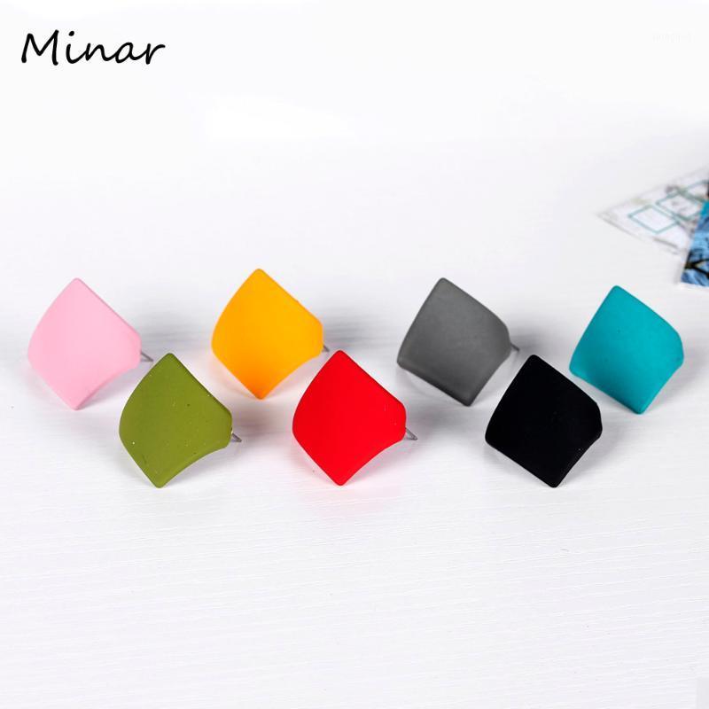 

Stud Irregular Geometry Earrings For Women Colorful Exaggerated Personality Korean Style Fashion Jewelr1