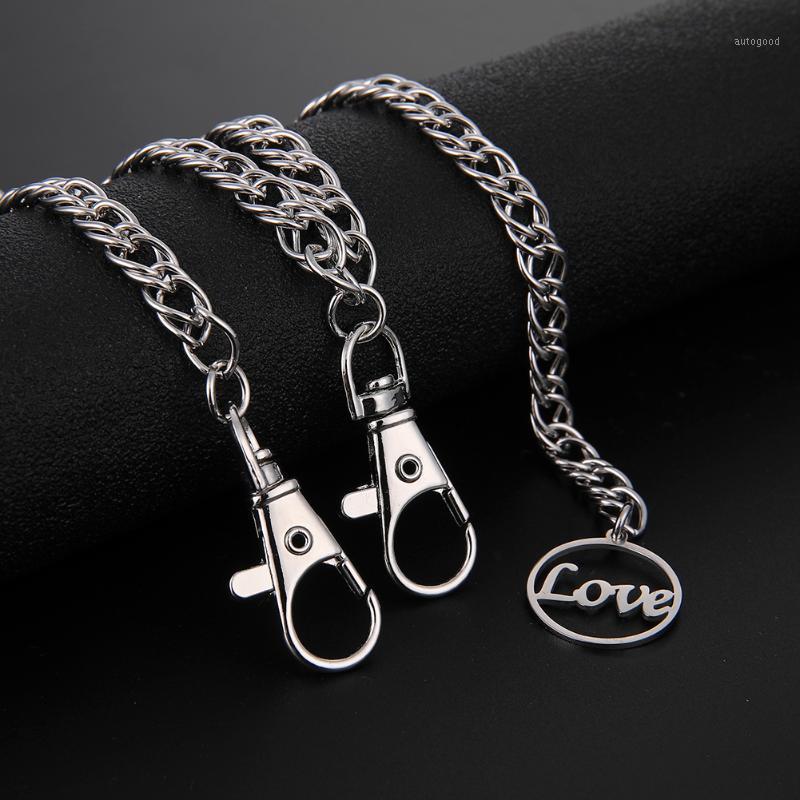 

Keychains EUEAVAN Big Ring Pendant Key Chain Rock Punk Trousers Hipster Chains Pant Jean Keychain Hip Hop Accessories1