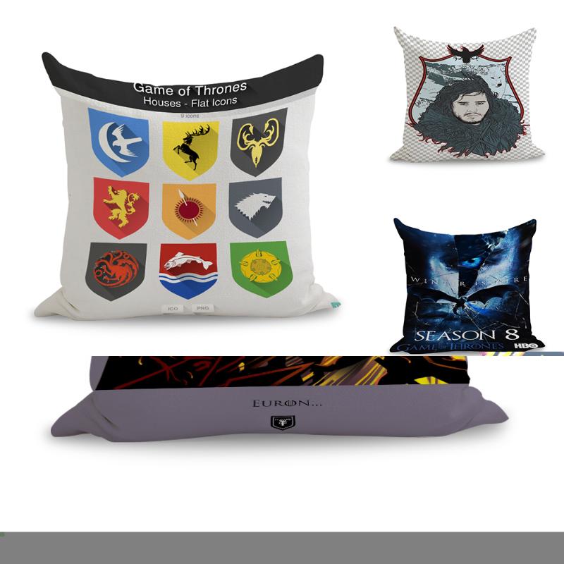 

Chinese Ink Watercolor Mountains Painting Pillows Linen Couch Seat Cushion Throw Pillow Home Decor Gift