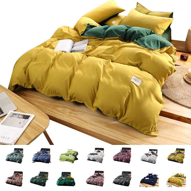 

2020 Top Fashion None / 1.5m (5 Feet) 1.8m (6 Feet) New Luxury Pure Color Bedding Set Modern Duvet Cover Bed Hybrid Flat Sheet1, Green