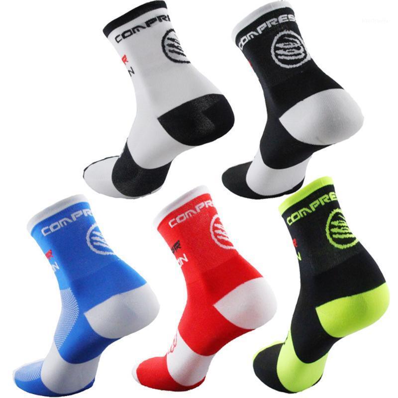 

Professional Men Women Bicycle Cycling Socks New Fashion Sports Coolmax Footwear MTB Road Bike Riding Running Socks BC03391, White