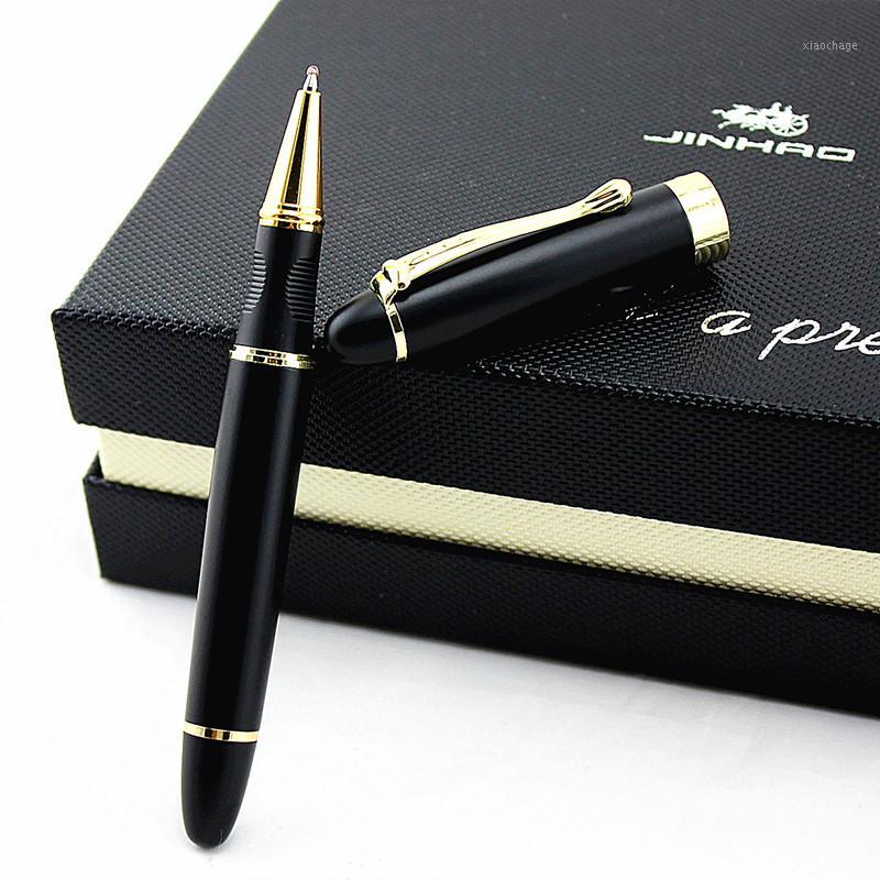 

JINHAO x450 Frosted Rough Surface Black Rollerball Pen High Quality office school Stationery material metal supplies1