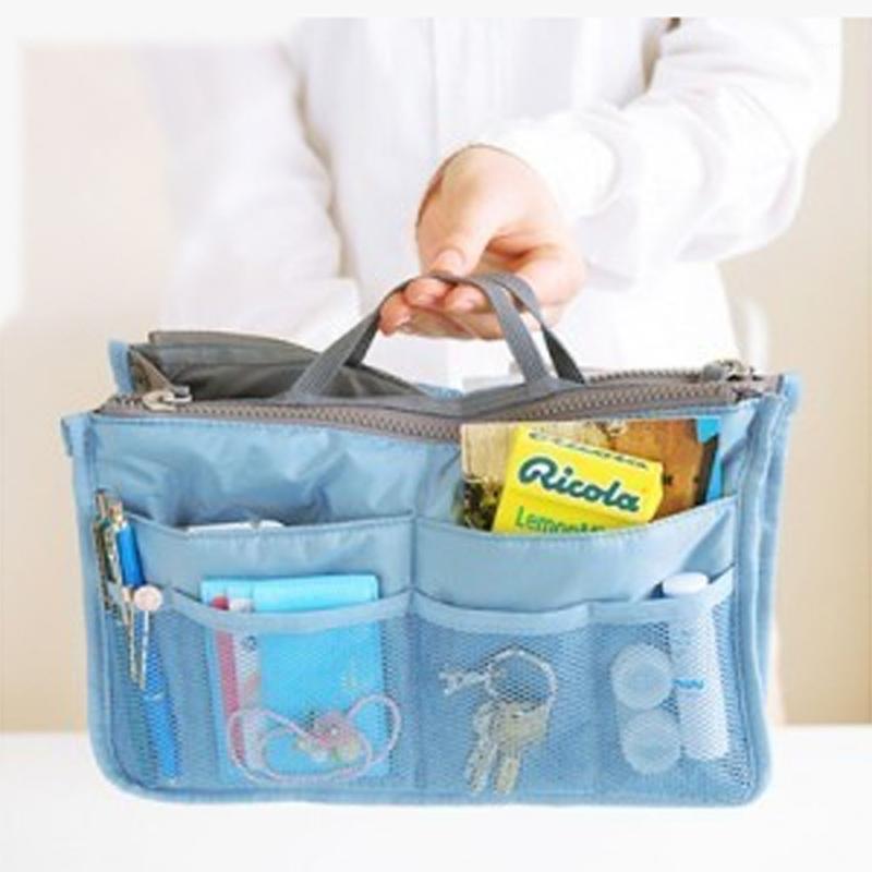 

Handbag Organiser Insert Purse Large Liner Organizer Tidy Handbag Storage Bag Makeup Bag Waterproof Insulated Lunch P31, Black