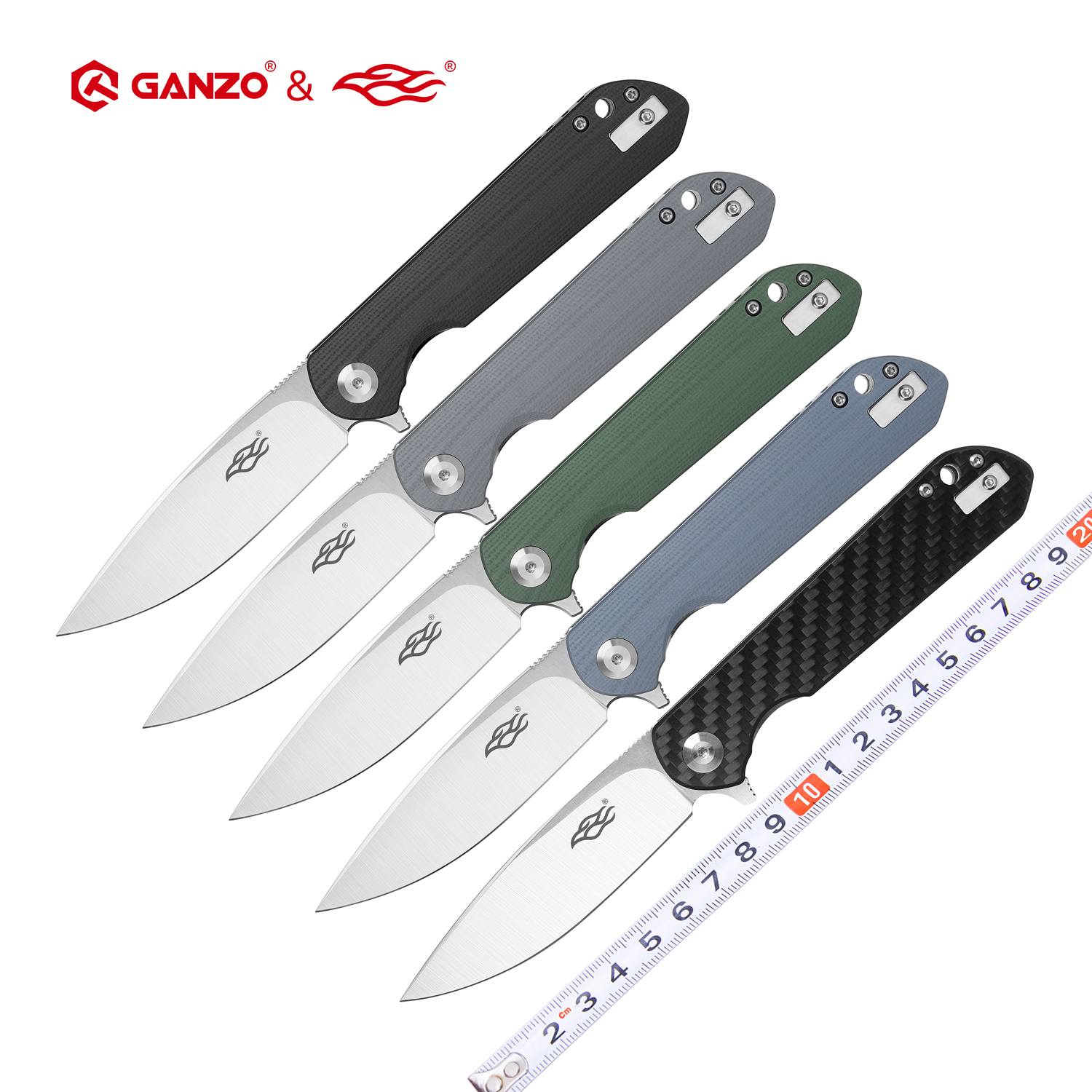 

Firebird Ganzo FH41 60HRC D2 blade G10 or Carbon Fiber Handle Folding knife Survival Camping Pocket Knife tactical edc outdoor tool
