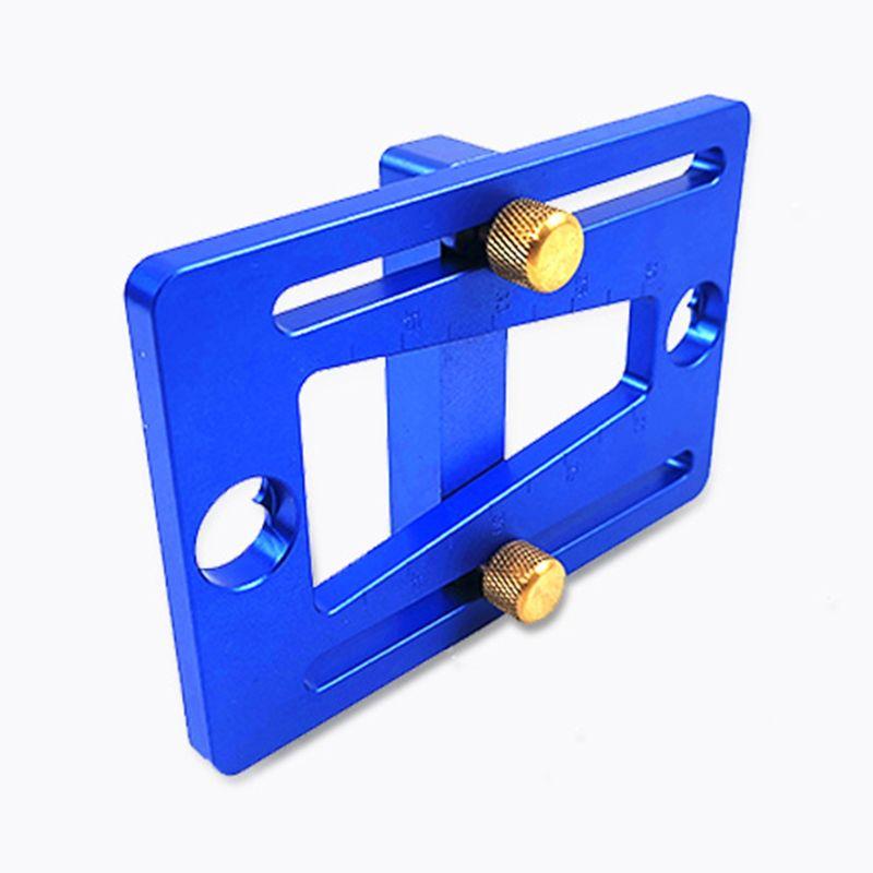 

Aluminum Alloy Dovetail Scriber Rule Marker Wood Joints Gauge DIY Tenon Template