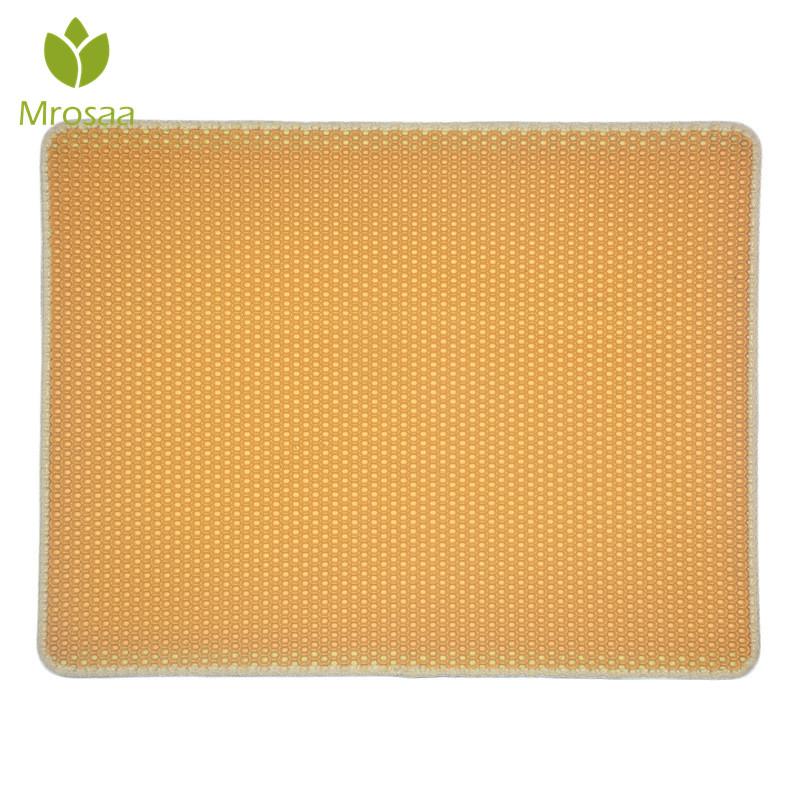 

4 Colors Double Layer Cat Litter Trapping EVA Waterproof Pet Cat Litter Mat Pet Mat Clean Pad Cats Accessories