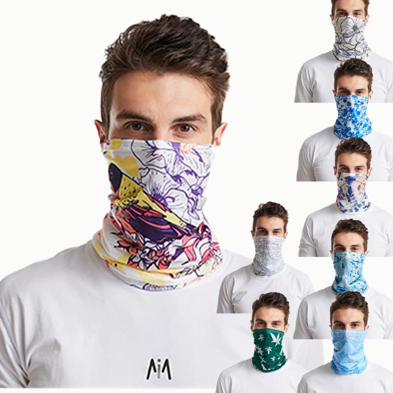 

Polyester Microfiber face cover balaclava mask magic headband men women riding headscarf windproof sun neck gaiter wrap scarf