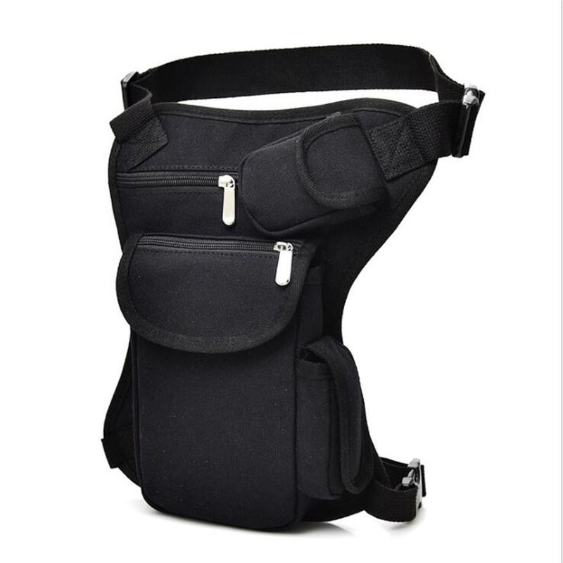

Men Canvas Drop Leg Bag Waist Fanny Pack Belt Hip Bum travel Multi-purpose Messenger Purse Pouch Thigh Fanny Bags, Army green