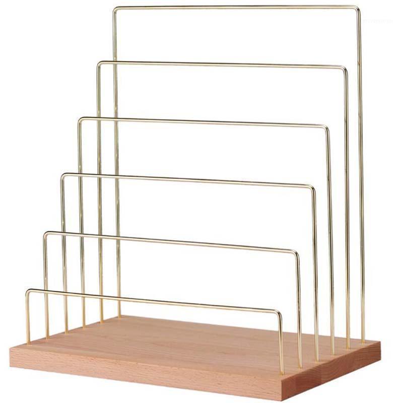 

New Fashion Creative Wooden No Holes Black/Gold Earrings Ear Studs Jewelry Display Stand Organizer 3-4-5-6 Layers Jewelry Rack1