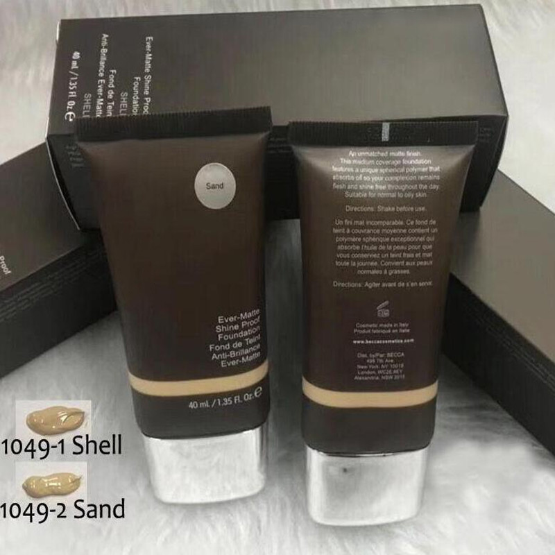 

Dropshipping hot selling Makeup Foundation Ever Matte Shine Proof Foundation Sand and Shell BB Cream
