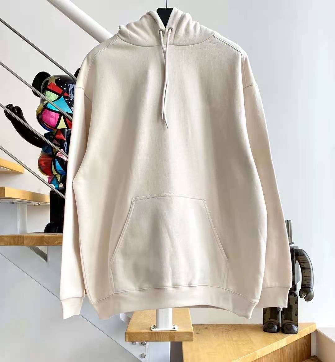 

21FW early spring Italy pairs Hoodies Letter Printed Hooded Sweatshirt Couple Casual Street Outdoor Men Women Hoodies zdlb0121., Black