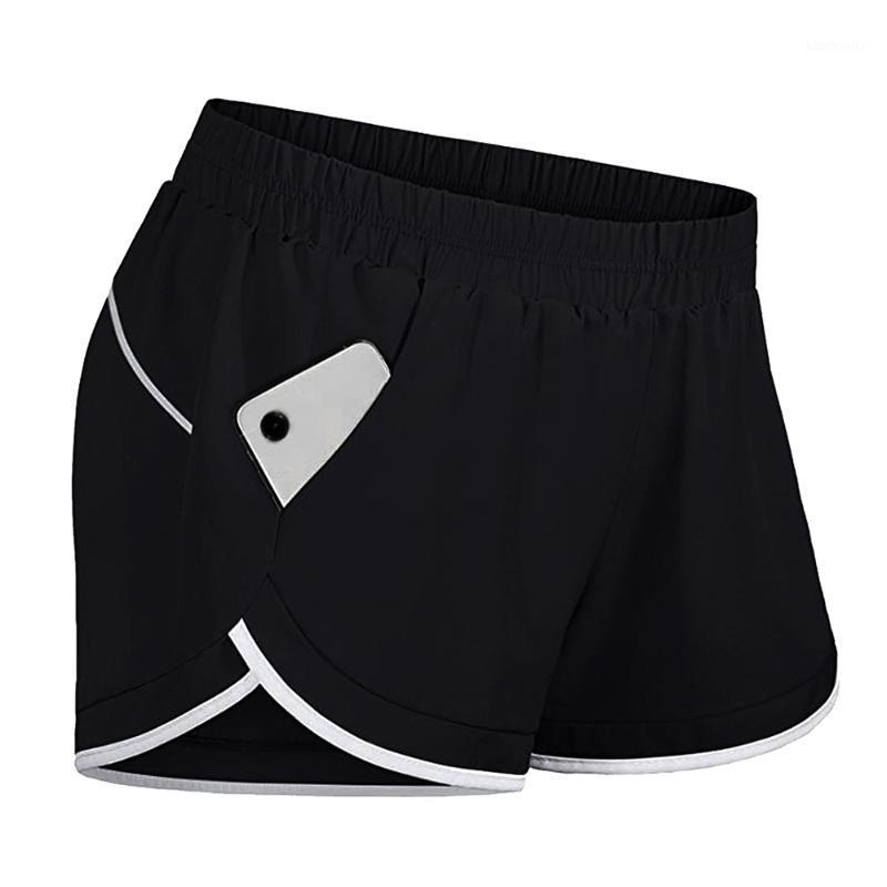 

Short Deportivo Mujer Women Yoga Shorts Summer Striped Athletic Shorts Ladies Sport Running Fitness Jogging Clothes -3XL1, Green