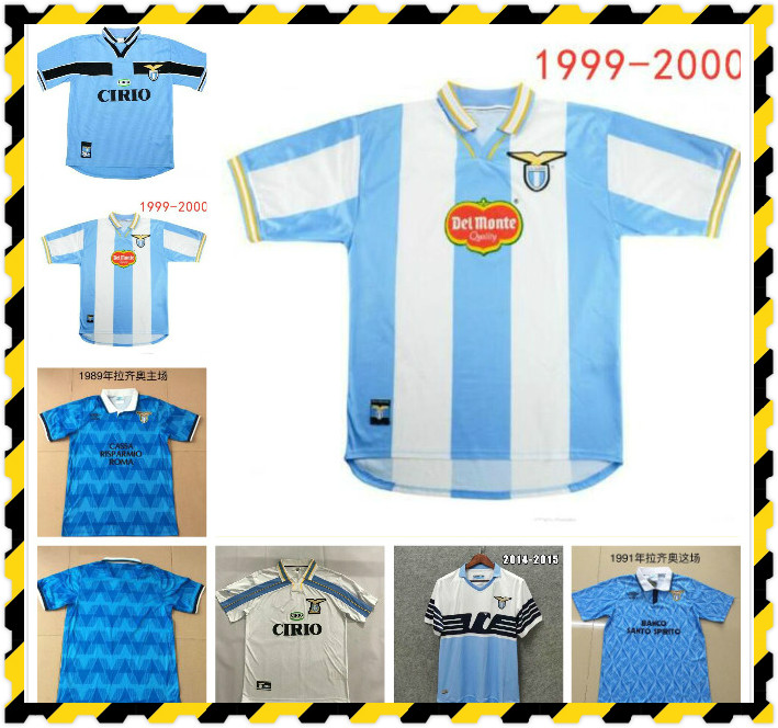 

2000 2001 RETRO Lazio soccer jerseys 10 CRESPO 9 SALAS 11 MIHAJLOVIC 21 INZAGHI Maglia da calcio 00 01 Vintage football shirts, 1991