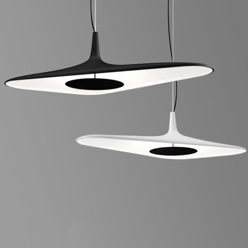 

Pendant Lamps Modern Simple Lights Luceplan Soleil Noir Suspension Lamp For Living Room Decoration Bedroom Clothing Store Led Lighting