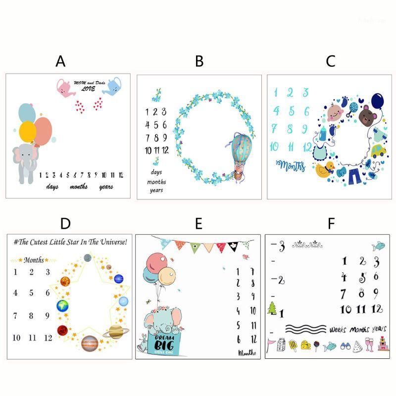 

Infant Baby Milestone Photo Props Background Blankets Play Mats Backdrop Cloth new1