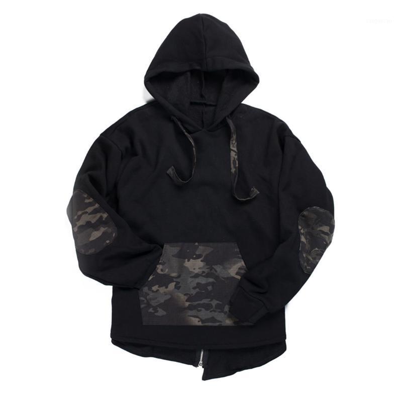 

BACRAFT Japanese Style Pullover Hoodie Tactical Loose Long Sleeves - (MCBK) /M/L/XL1, As pic