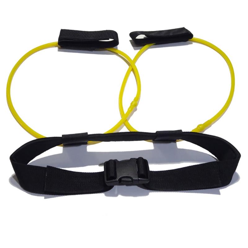 

Fitness Women Booty BuBand Resistance Bands Adjustable Waist Belt Pedal Exerciser for Glutes Muscle Workout Free Bag