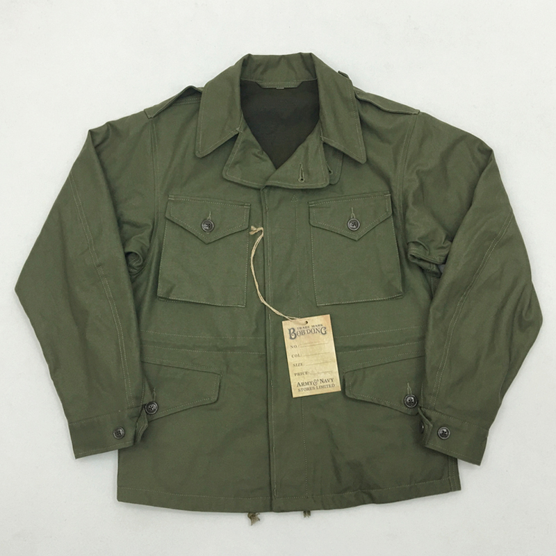 

Jaquette U.S. Field M-43 Green Military Unifrom the Army of Vintage Men YOAW, Army green.