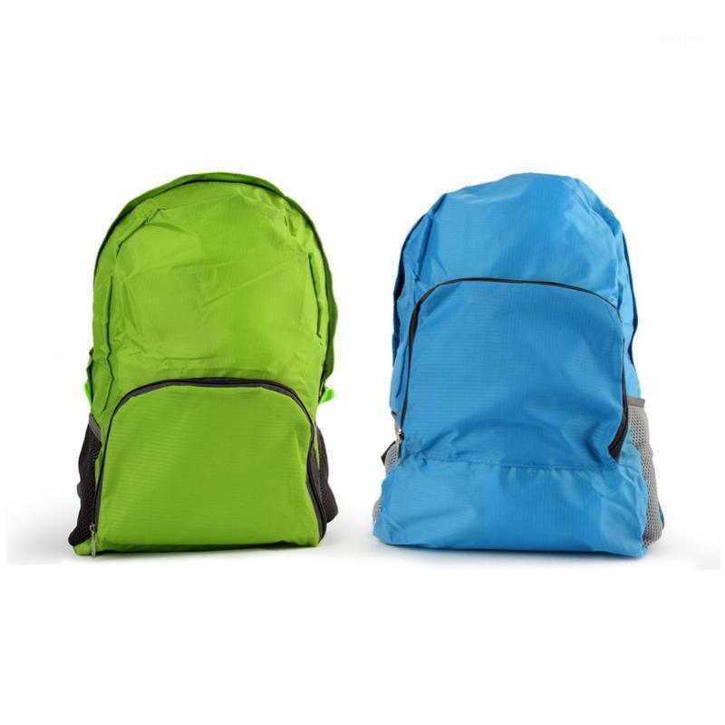 

Portable Men Women Zipper Soild Nylon Backpack Hiking Bag Camping Travel Rucksack Sports Pack1