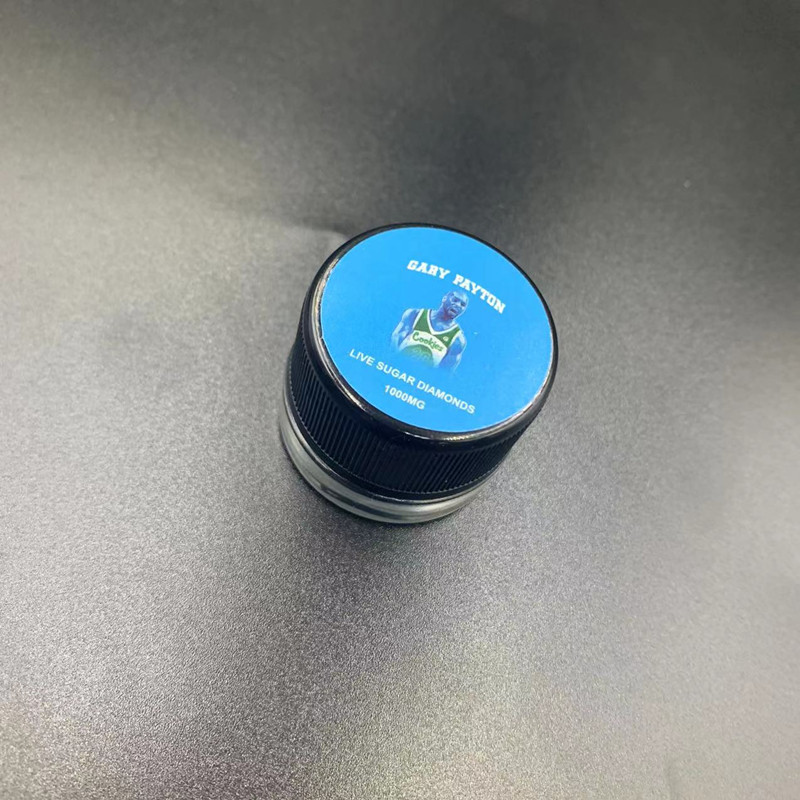 

Cokies Concentrate Containers live sugar diamond wax jar 1g 5ML glass can with childproof cap