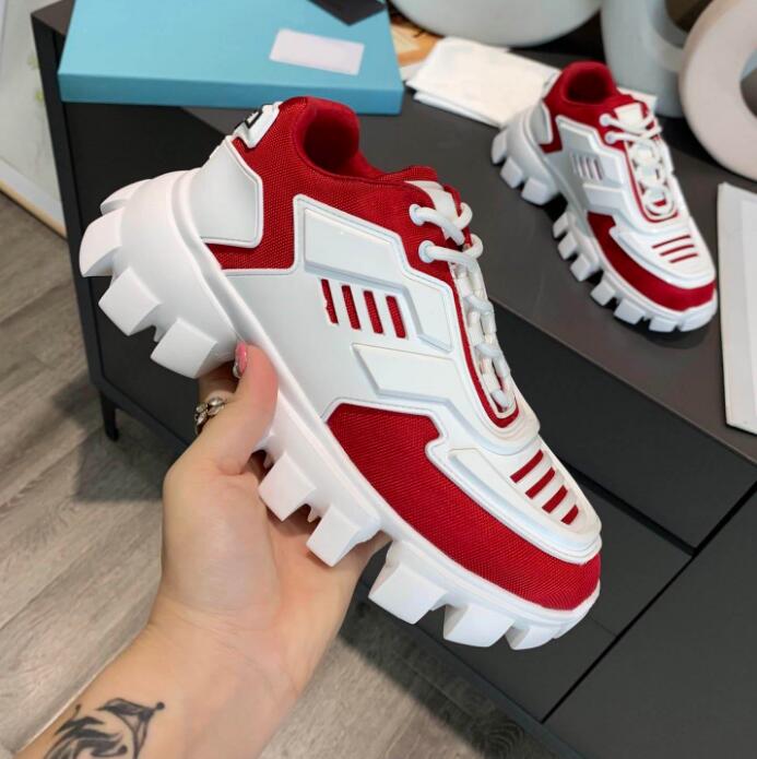 

2021 Designe Mens Cloudbust Thunder Knit Sneakers Luxury Designer Oversize Sneaker Light Rubber Sole 3D Trainers, Color 7