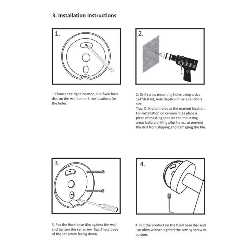 

200ml Stainless Steel Wall Mounted Soap Dispenser Bathroom Manual Press Pump L9CC