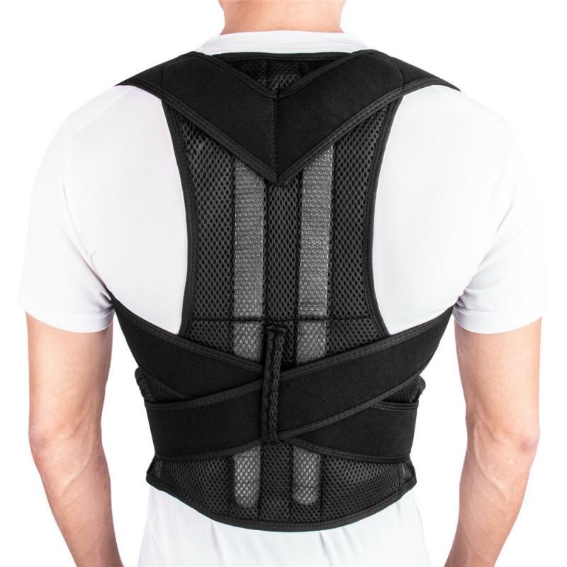 

Orthosis Posture Corrector Back Brace Back Posture Correction Shoulder Corrector Support Brace Belt Therapy Men Women, Black