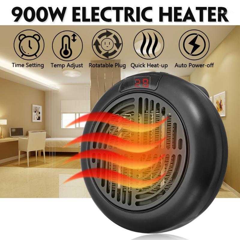 

900W Electric Warm Heater Fan Blower Rotate Plug Air Heater Radiator Mini Electric for Home Heating Office1