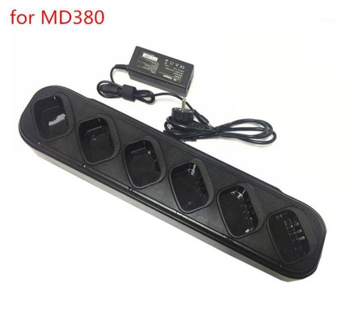 

6 y 1 cargador de 110-220 V for TYT MD380 MD280 walkie talkie1