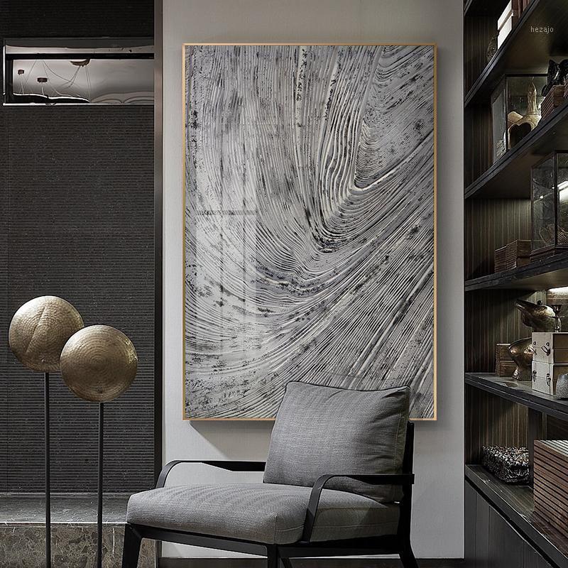 

Abstract Black White Poster Print Art Cuadros Minimalist Home Decor Wall pictures For living room bedroom Grey Canvas Paintings1