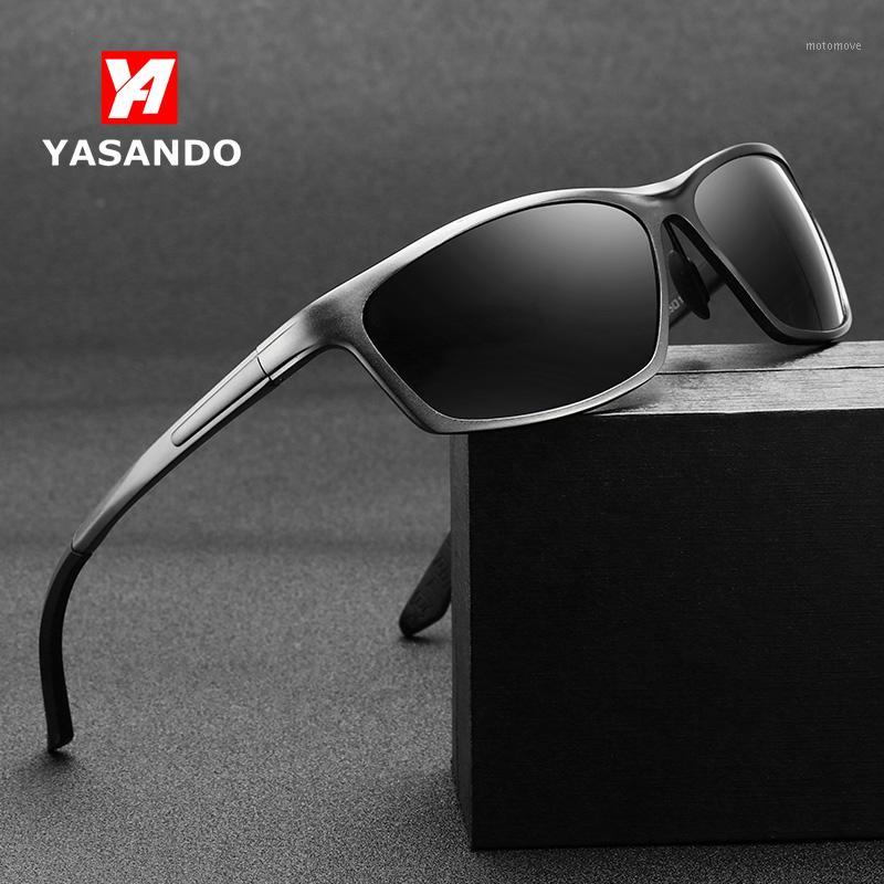 

Aluminum magnesium Polarized Sunglasses Men 2020 Retro UV400 Men's Classic Driving Eyeprotection Male Glass Eyewear MS80041