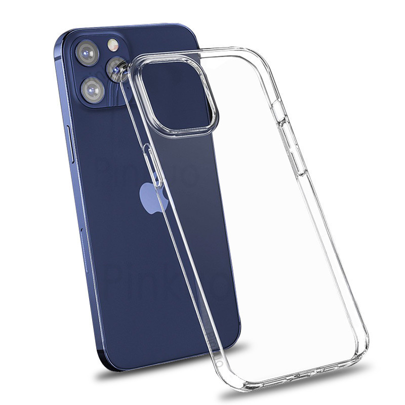 

Ultra Thin Clear Silicone Phone Ca iPhone 11 12 Pro Max Mini Ca iphone XR XS X 7 8 S Plus Soft Back Cover, Transparent