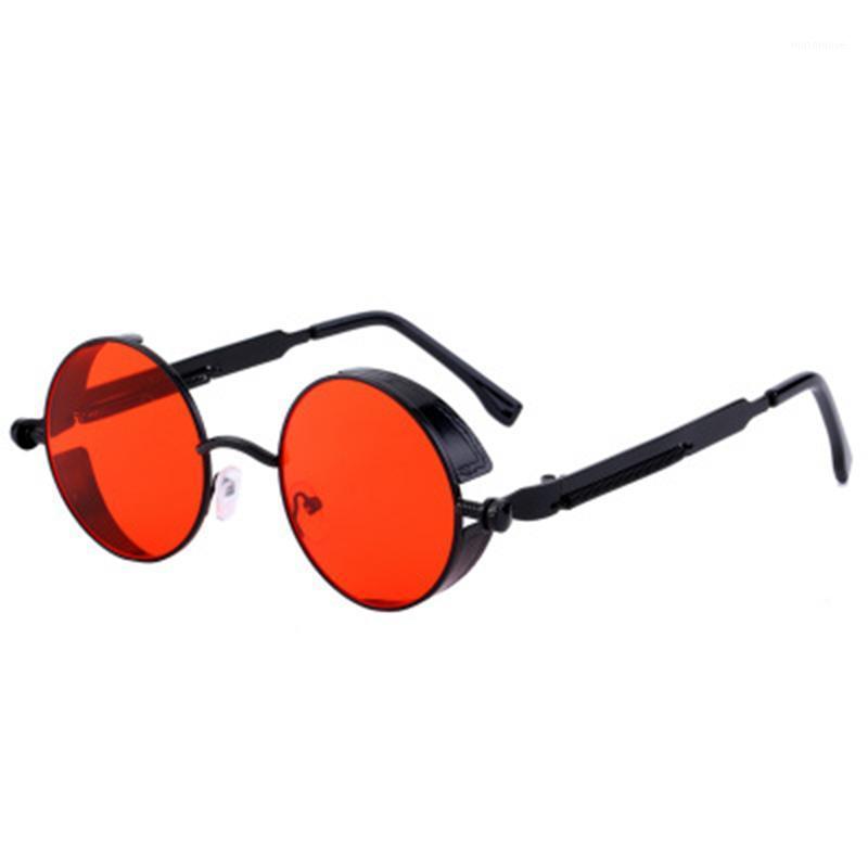 

Classic Mirror Vintage Retro Round Steampunk Sunglasses Steam Punk Men1